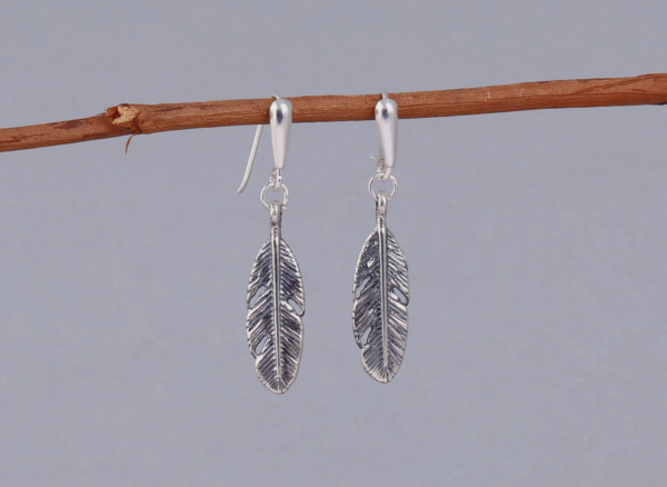 Arete Pluma Fatma - Imagen 3