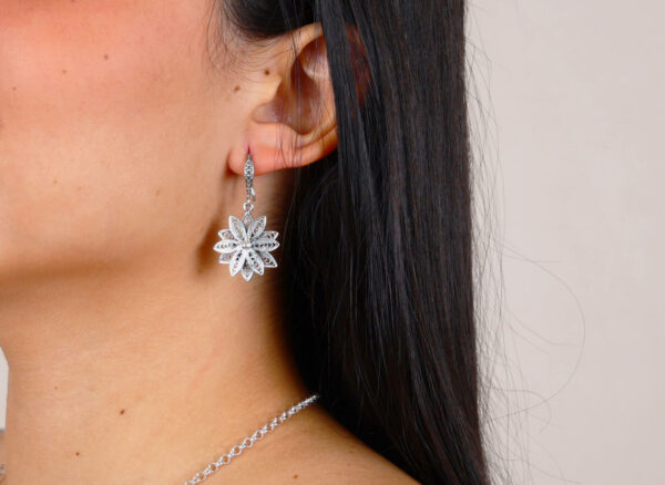 Arete Flor Mila - Imagen 2