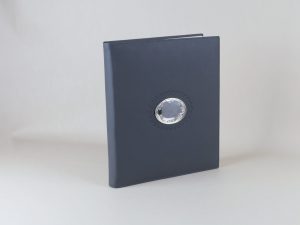 Álbum Placa Oval Gris