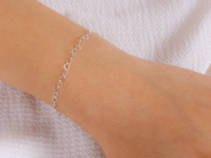 Pulsera Corazón Entrelazado