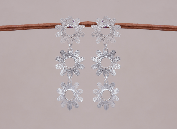 Arete Flor Yaretzi - Imagen 2