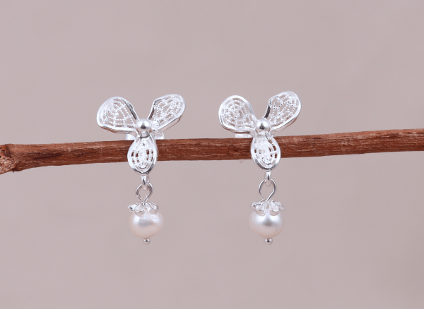 Arete Flor Thais - Imagen 2