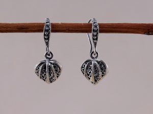 Arete Corazón Fiori Colgante